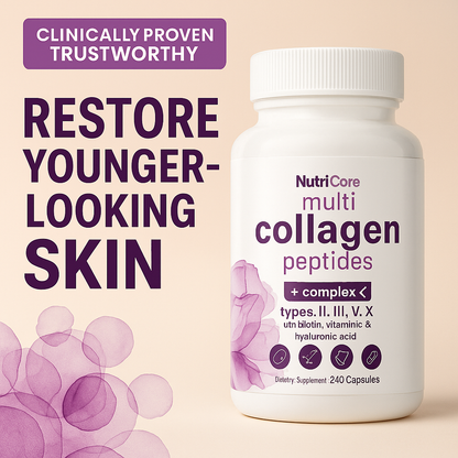 NutriCore Collagen+ Peptides – Reverse Aging from the Inside Out